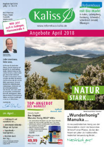 Naturstarke Angebote aus dem Reformhaus Kaliss