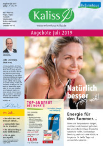 Sommer Energie im Reformhaus Kaliss